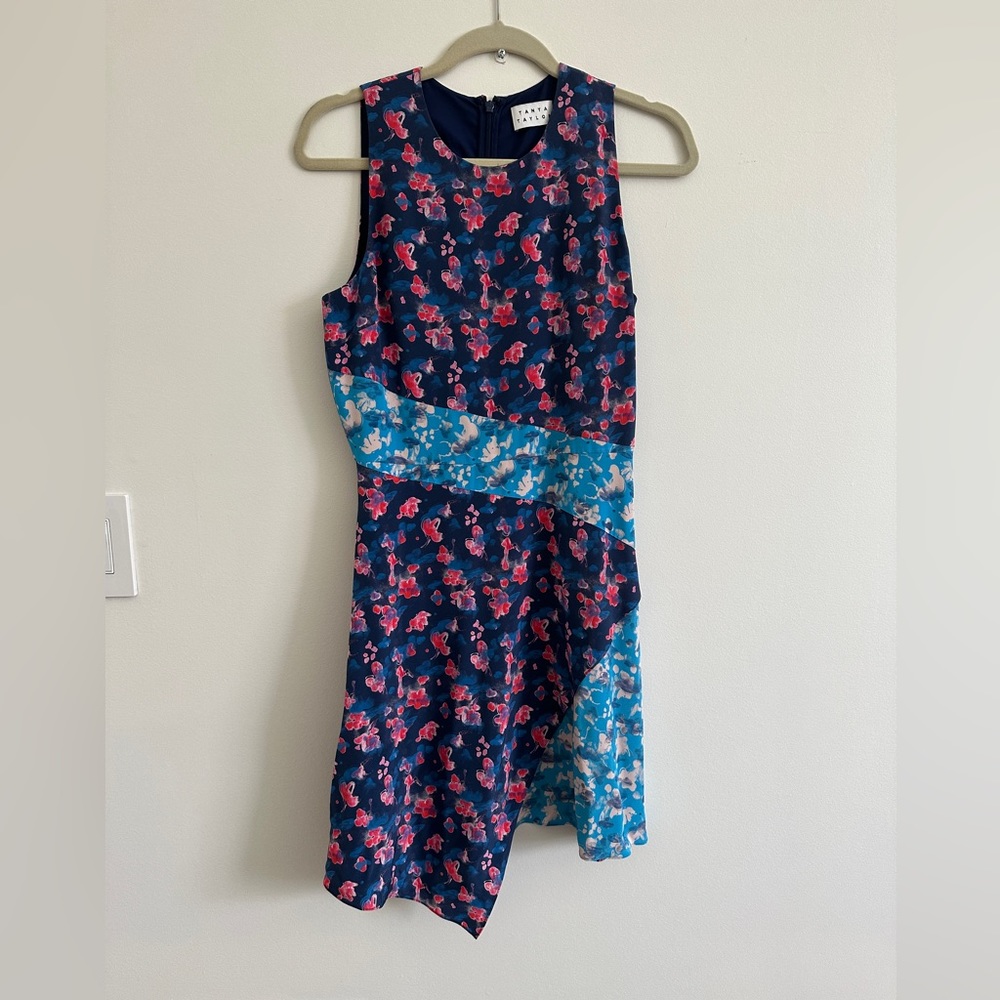 Tanya Taylor Floral Silk Dress